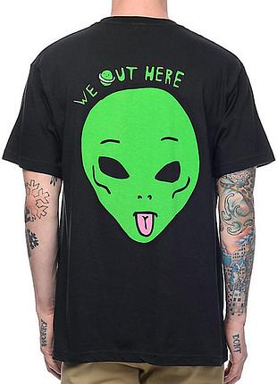Мега футболка мужская с принтом ripndip we out here xl