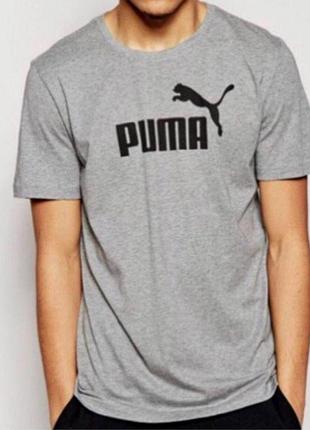 Футболка loys puma пума черная новая отличное качество 100% хлопок xs