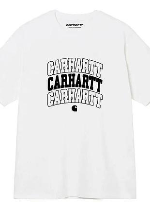 Футболка loys carhartt кархарт чорна новий стильний варіант із 100% бавовни дуже гарної якості m