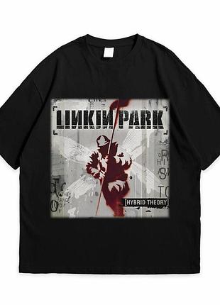 Футболка loys с принтом linkin park hybrid theory черный xs