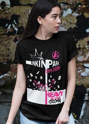 Футболка loys linkin park (heavy is the crown) черный xs