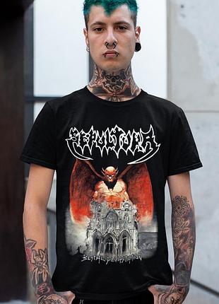 Футболка loys унисекс sepultura (bestial devastation) черный xs
