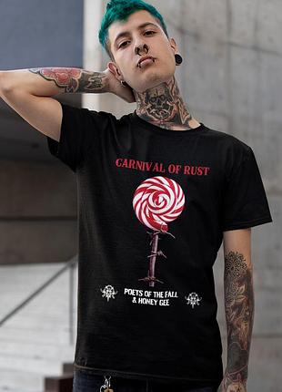 Футболка loys унисекс poets of the fall (carnival of rust) черный xs