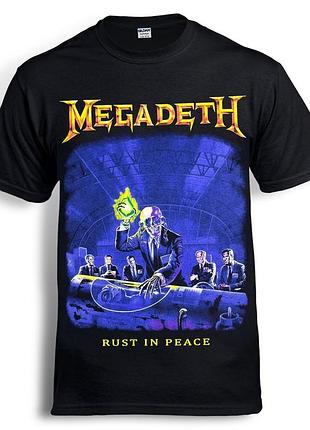 Футболка loys megadeth rust in peace черный s