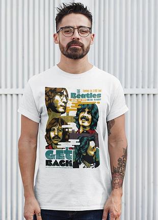 Футболка loys унисекс the beatles (get back) белый xs