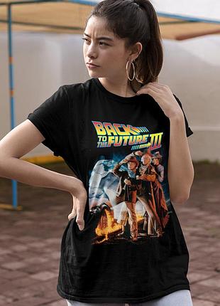 Футболка loys back to the future part iii (poster) черный xs