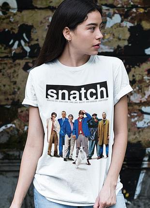 Футболка loys snatch (poster wht) білий xs