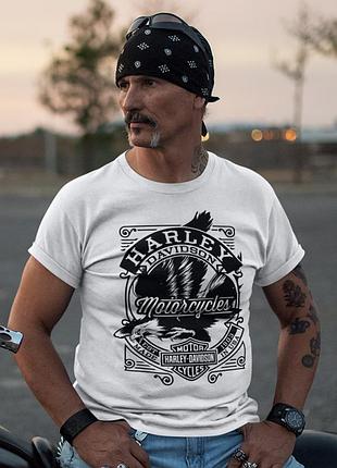 Футболка loys унисекс harley davidson (east 1903 made in usa wht) белый xs