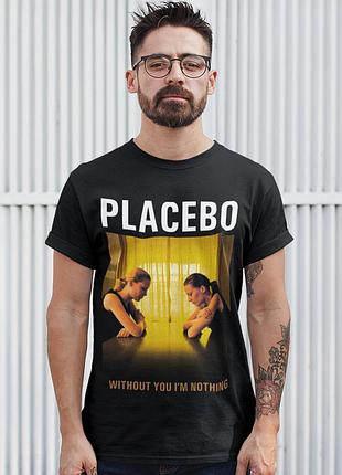 Футболка loys унісекс placebo (without you im nothing) чорний xs