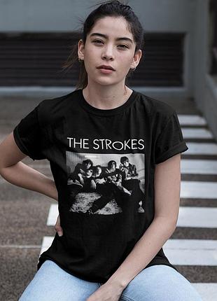 Футболка loys the strokes (band poster) черный xs