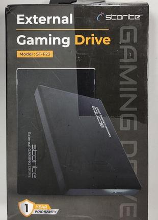 Новий жорсткий диск storite external gaming drive 1 tb