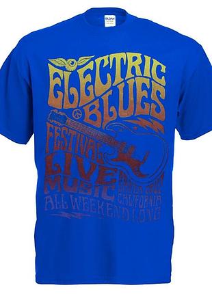 Футболка loys electric blues синий xs