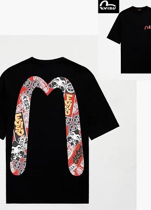 Футболка loys evisu эвису новая качественная 100% хлопок xs