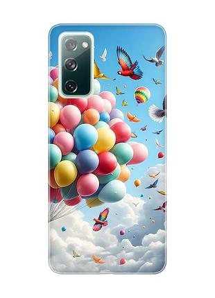 Чохол на samsung galaxy s20 fe :: повітряні кульки (принт 365)