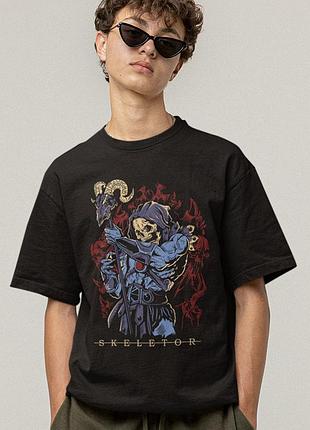 Футболка loys унісекс he man and the masters of the universe (skeletor) чорний s