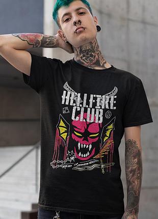 Футболка loys унисекс stranger things (hellfire club) черный m
