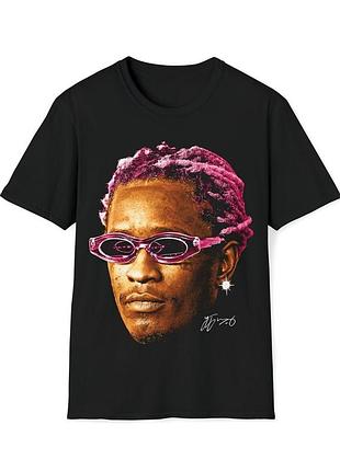 Футболка черная loys рэп young thug xl