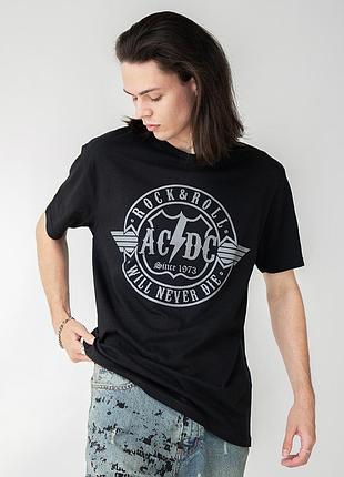 Футболка loys rwb - ac dc - rock n roll will never die (2000) xxl