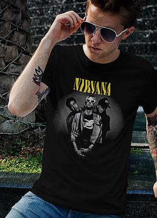 Футболка loys унісекс nirvana (band poster) чорний xs