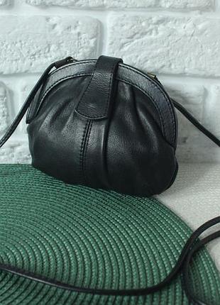 River island компактна сумочка з натуральної шкіри