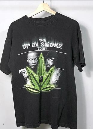 Футболка чёрная up in smoke tour 2000 t-shirt xxl