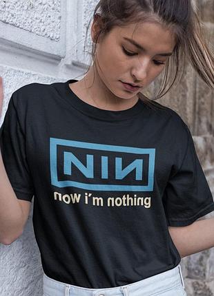 Футболка loys nine inch nails (now im nothing) черный xs