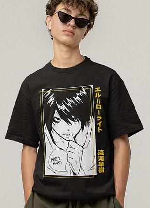 Футболка loys унисекс death note - are you happy xs
