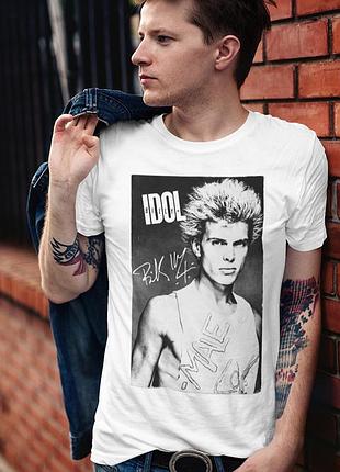 Футболка loys унисекс billy idol (poster) белый xs