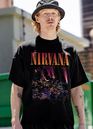 Футболка loys унисекс nirvana (mtv unplugged in new york) черный xs