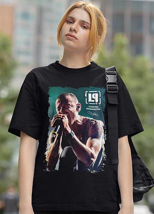 Футболка loys linkin park (chester bennington) черный xs
