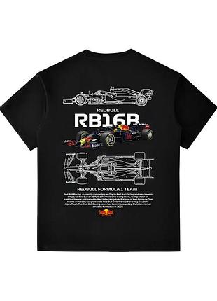 Футболка loys хлопковая с принтом formula 1 y2k art.005 l