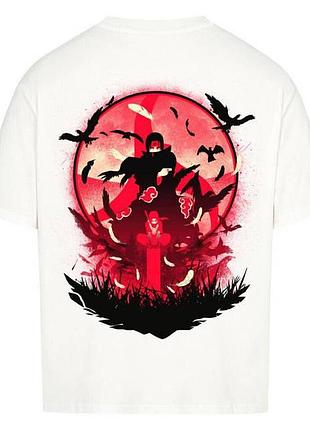 Футболка loys з принтом y2k eye of mangekyo xs