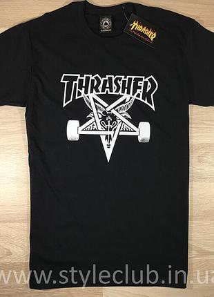 Thrasher топовая футболка | оригинальная бирка | трешер мужская m