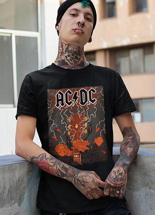 Футболка loys унисекс ac dc (rose bowl stadium pasadena) черный xxl