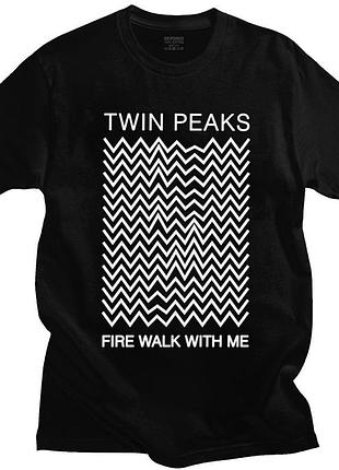 Футболка чорна loys фильми twin peaks fire walk with me david lynch l