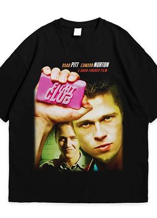 Футболка loys с принтом бойцовский клуб fight club черный l
