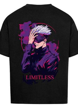 Футболка loys з принтом y2k gojo satoru x limitless xs