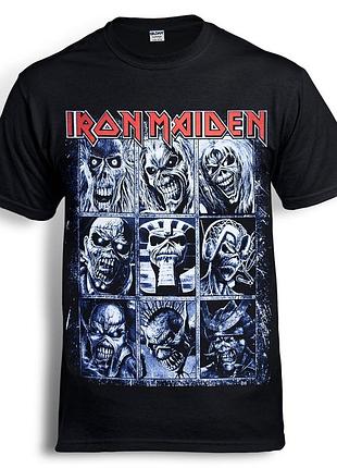 Футболка loys iron maiden eddie's evolution чорний l