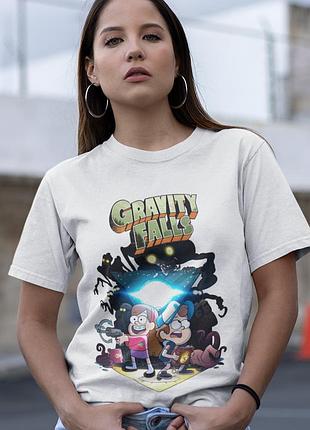 Футболка loys gravity falls 3 wht білий xs