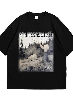 Футболка loys с принтом burzum filosofem черный s