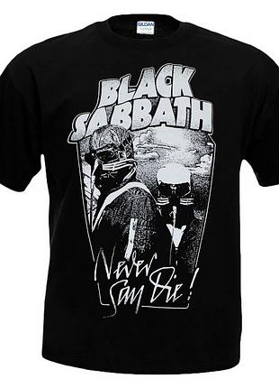 Футболка loys black sabbath never say die 2 pilots чорний xs