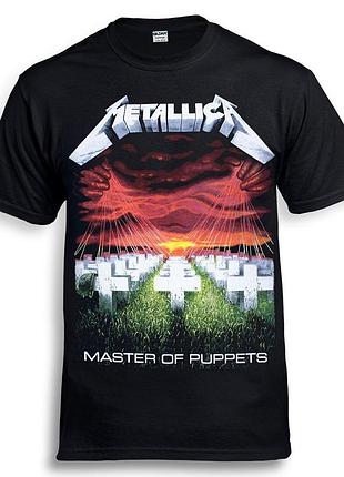 Футболка loys metallica master of puppets черный xs