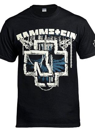 Футболка loys rammstein цепи черный l