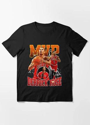 Футболка loys повсякденна derrick rose ''mvp'' vintage look t-shirt xs