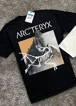 Футболка loys arcteryx orange mountains xs