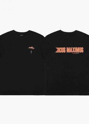 Футболка loys travis scott тревис скотт черная 100% хлопок отличное качество xs