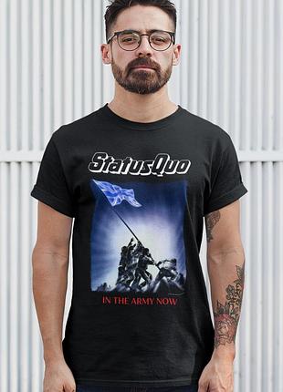 Футболка loys унисекс status quo (in the army now) черный xs