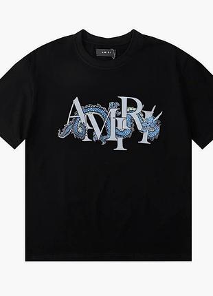 Футболка loys amiri амірі чорна дуже гарна якість 100% бавовна. xs