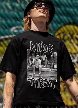 Футболка loys унісекс minor threat (salad days) чорний xs