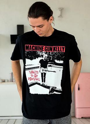 Футболка loys унісекс machine gun kelly (tickets to my downfall) чорний xs